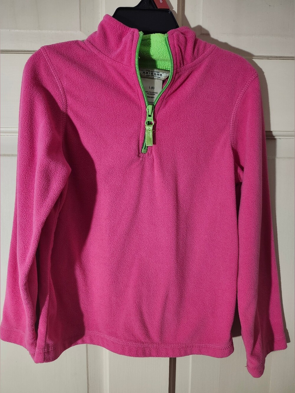 Arizona Jean Company Hot Pink Fleece Pullover